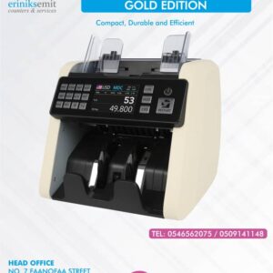 cwiftcount rechargeable mixed value counter gold edition